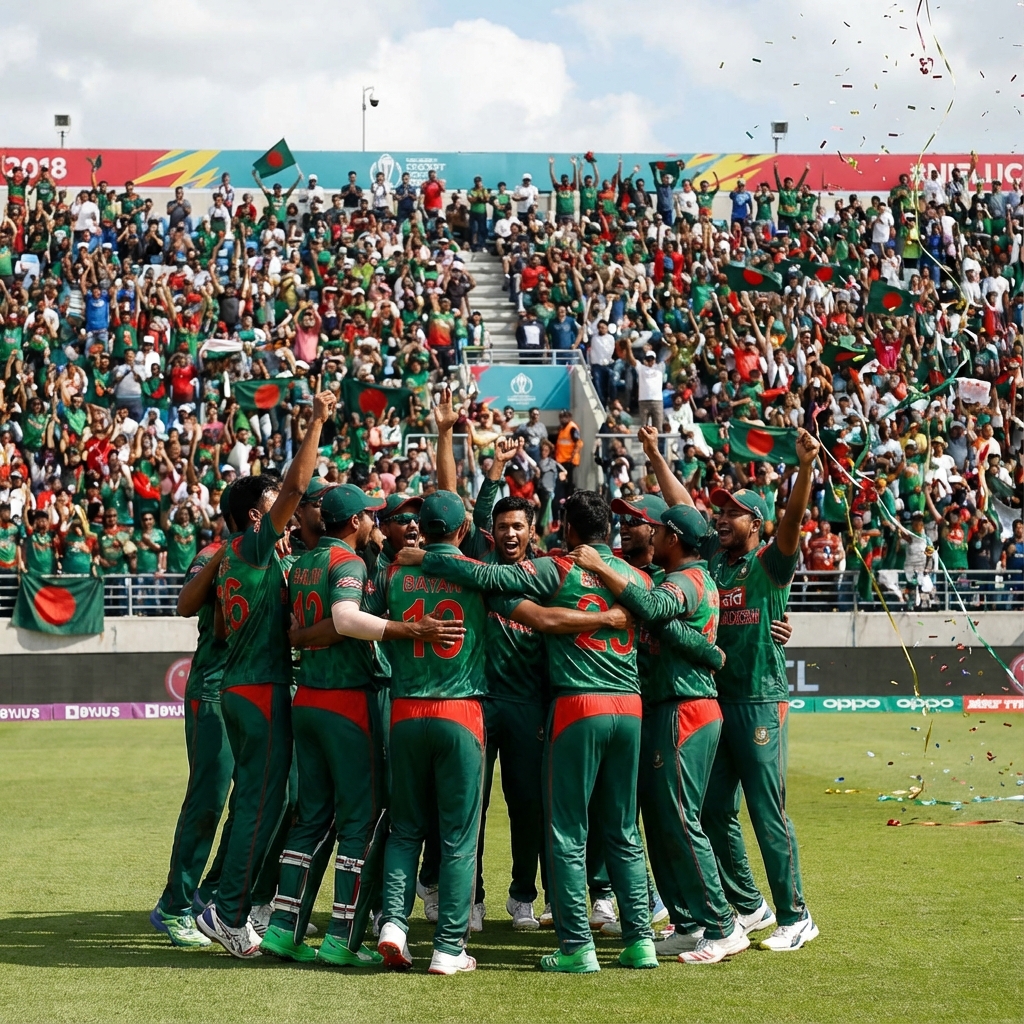 ক্রিকেটে বাংলাদেশের ঐতিহাসিক জয়: টেস্টে সিরিজ জিতল টাইগাররা